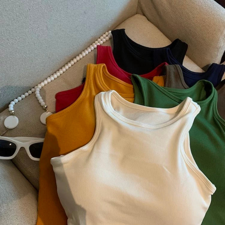 Chroma Curve Built-In Bra Top